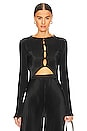 view 1 of 4 La Drame Top in Black