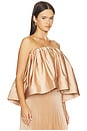 view 2 of 4 Breeana Top in Caramel