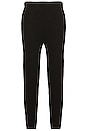 view 3 of 3 Cashmere Lounge Pant in Black