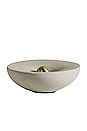 view 1 of 4 Vorta Candle Holder & Incense Holder Set in Concrete/Brass