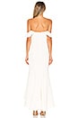 view 3 of 3 Sunset Gown in Ivory in White