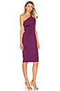 view 2 of 3 Wilshire Dress in Electric Plum