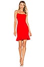 view 1 of 3 Banks Dress in Scarlet