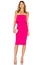 view 1 of 3 Driggs Dress in Fuchsia