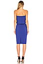 view 3 of 3 DRIGGS 튜브탑 원피스 in Ultramarine