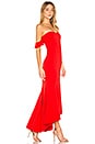 view 2 of 3 Sunset Gown in Scarlet