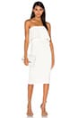 view 1 of 3 VESTIDO MIDI DRIGGS in White