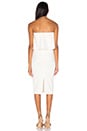 view 3 of 3 VESTIDO MIDI DRIGGS in White