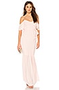 view 1 of 3 x Revolve Emmy Bridesmaid Gown in Seashell Pink