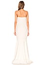 view 3 of 3 Aurora Gown in White