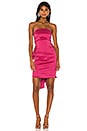 view 2 of 3 Merino Dress in Fuchsia