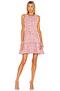 view 1 of 4 Tweed Jewel Dress in Pink & Ivory Multi