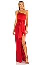 view 1 of 3 Yara Gown in Scarlet