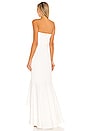 view 3 of 4 Norma Gown in White