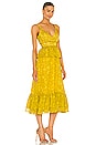 view 2 of 4 Carla Dress in Oil Yellow Multi