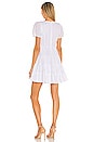 view 3 of 3 Mini Chloe Dress in White