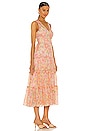 view 2 of 4 Rachel Dress in Peach Multi