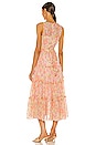 view 3 of 4 Rachel Dress in Peach Multi
