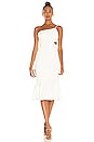 view 1 of 4 ROBE MI-LONGUE FINA in White