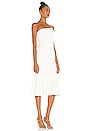 view 2 of 4 ROBE MI-LONGUE FINA in White