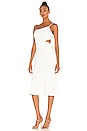 view 3 of 4 ROBE MI-LONGUE FINA in White