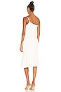 view 4 of 4 ROBE MI-LONGUE FINA in White