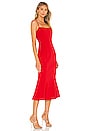 view 2 of 3 Midi Carter Dress in Scarlet