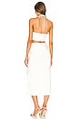 view 3 of 3 Midi Crissy Dress in White
