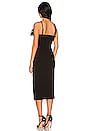 view 3 of 3 ROBE MI-LONGUE DESI in Black