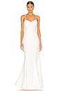 view 2 of 3 Sardo Gown in White