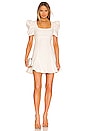 view 1 of 3 Scooped Alia Dress in White