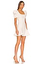 view 2 of 3 Scooped Alia Dress in White