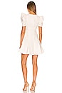 view 3 of 3 Scooped Alia Dress in White