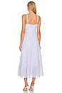 view 3 of 3 Stasia Dress in Blue & White