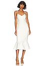 view 1 of 3 Hirsch Dress in WHITE