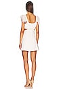 view 3 of 3 Mini Taliah Dress in WHITE