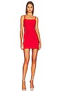 view 1 of 3 Elisa Mini Dress in Scarlet