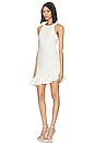 view 3 of 4 ROBE COURTE TINA in White