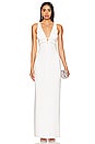 view 1 of 4 Cristo Gown in White