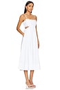 view 3 of 4 Priscilla Dress in White