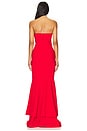 view 3 of 3 Levi Gown in Scarlet
