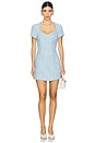 view 1 of 4 Gia Dress in Blue Bell