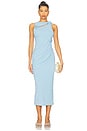 view 1 of 4 Teighan Dress in Blue Bell
