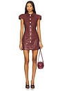 view 1 of 4 Anika Dress in Wine