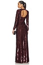 view 1 of 5 Reese Gown in Merlot