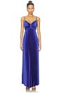 view 4 of 4 Asra Gown in Royal Blue