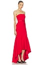 view 2 of 3 Yvette Gown in Scarlet