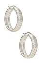 view 1 of 2 RAISSA 작은 고리 in Silver