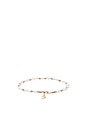 view 3 of 3 Pearly Chic Anklet in Gold