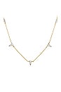 view 2 of 2 ОЖЕРЕЛЬЕ ZOE in Gold